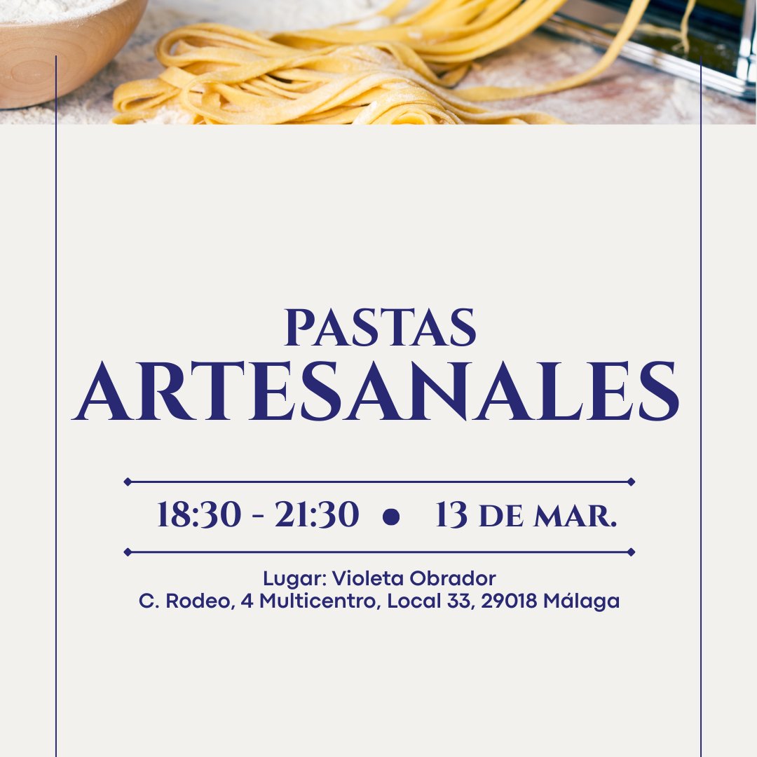 Pastas Artesanales